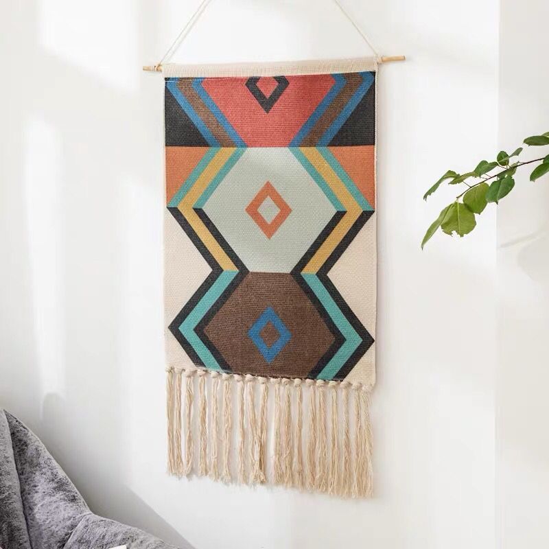 Hanging tassel tapestry Treasure of gems