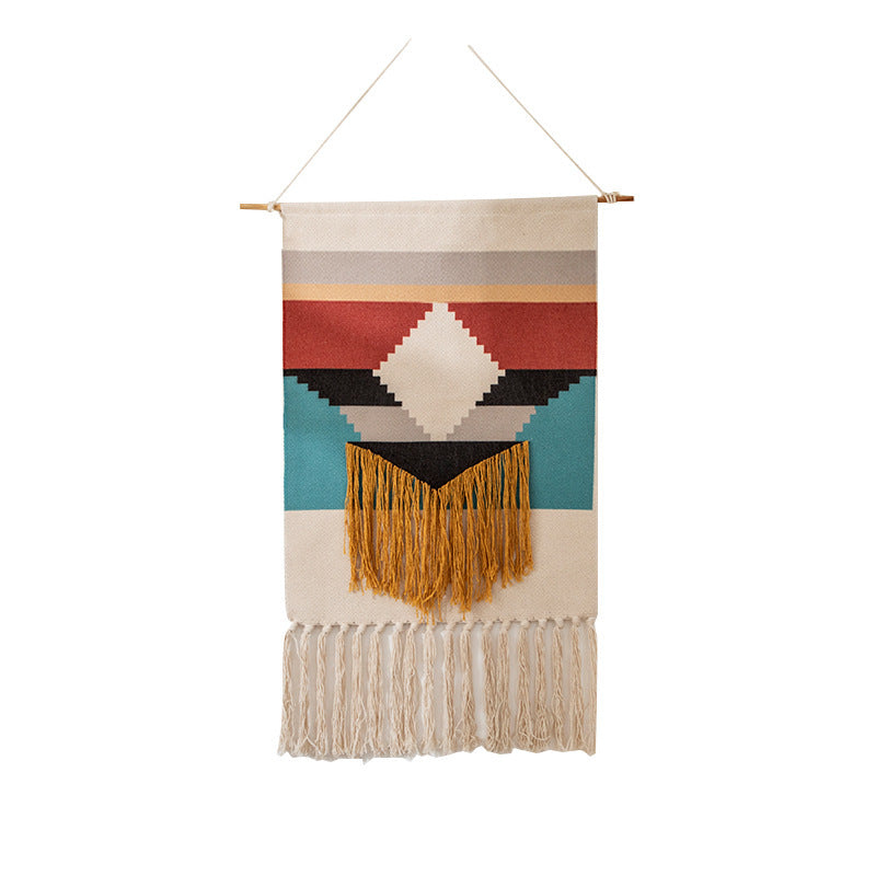 Hanging tassel tapestry Treasure of gems