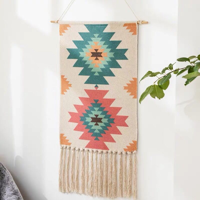 Hanging tassel tapestry Treasure of gems