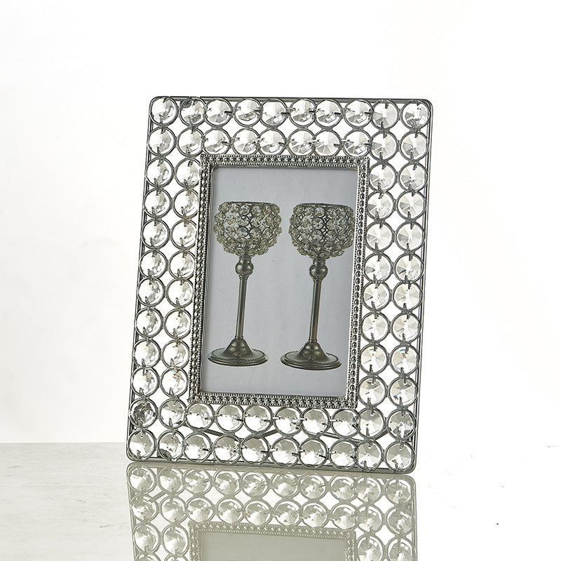 New Nordic Light Luxury Crystal Photo Frame Treasure of gems