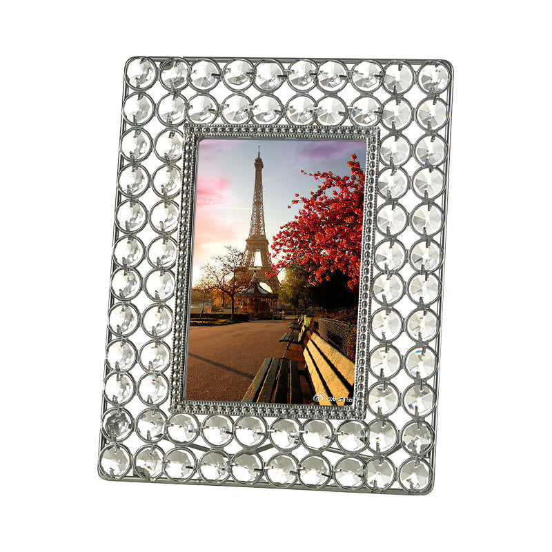 New Nordic Light Luxury Crystal Photo Frame Treasure of gems