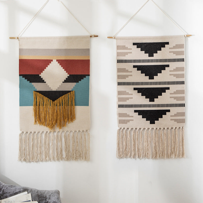 Hanging tassel tapestry Treasure of gems