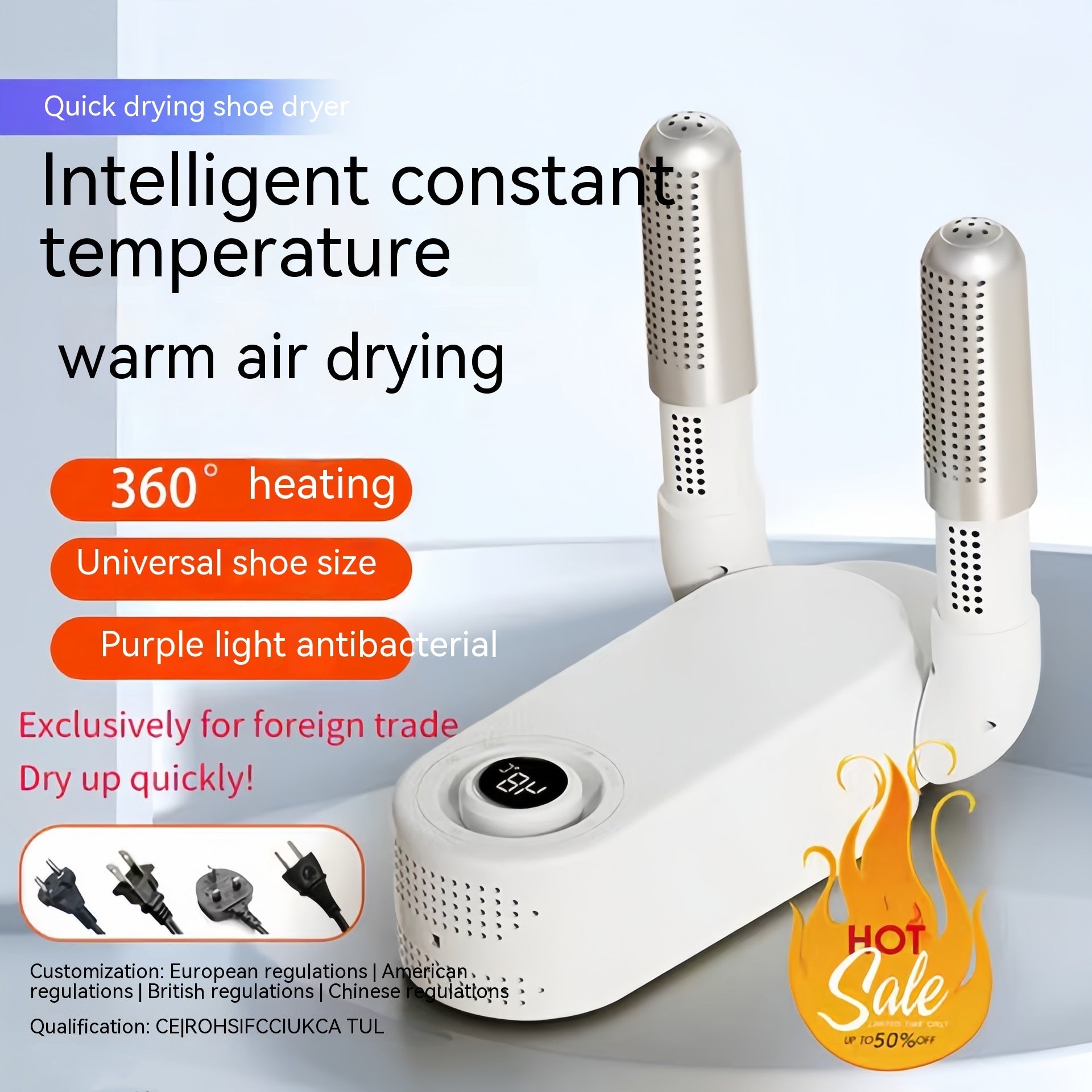 Shoe Warmer Deodorizer Sterilization And Dryer Treasure of gems