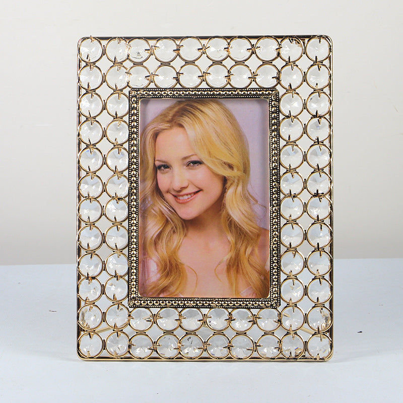 New Nordic Light Luxury Crystal Photo Frame Treasure of gems