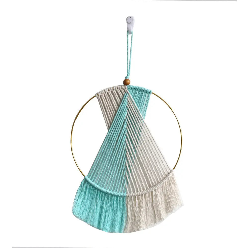 Bohemian Wall Hangings Circle Tassel Treasure of gems