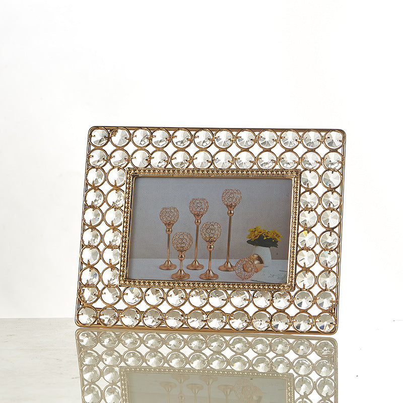 New Nordic Light Luxury Crystal Photo Frame Treasure of gems